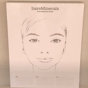 Bare Minerals make up face chart (35 sheets)